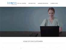 Tablet Screenshot of keonahealth.com